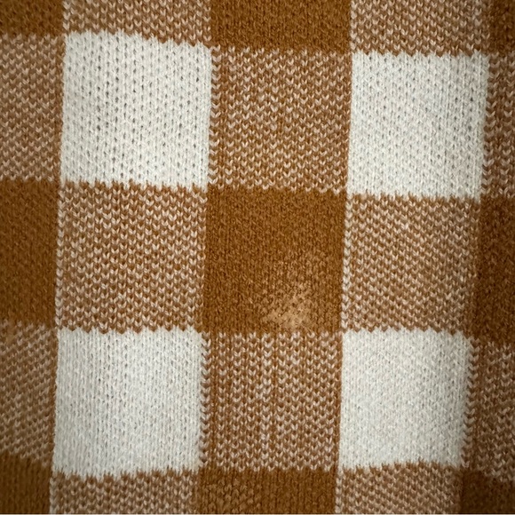 NWT Madewell Mustard Brown and Cream Gingham Camisole, XS - Picture 8 of 9